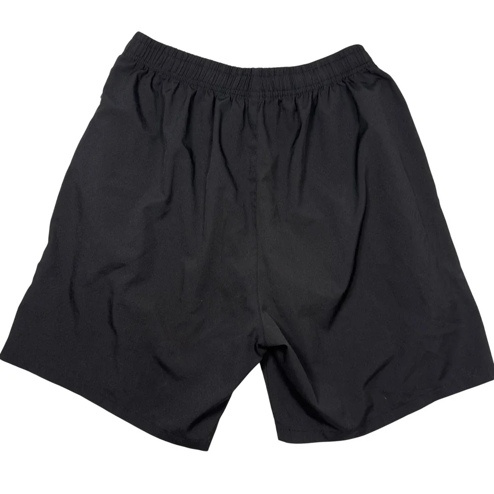 All in‎ Motion Men's Shorts Athletic Running Training Zipper Pocket Black